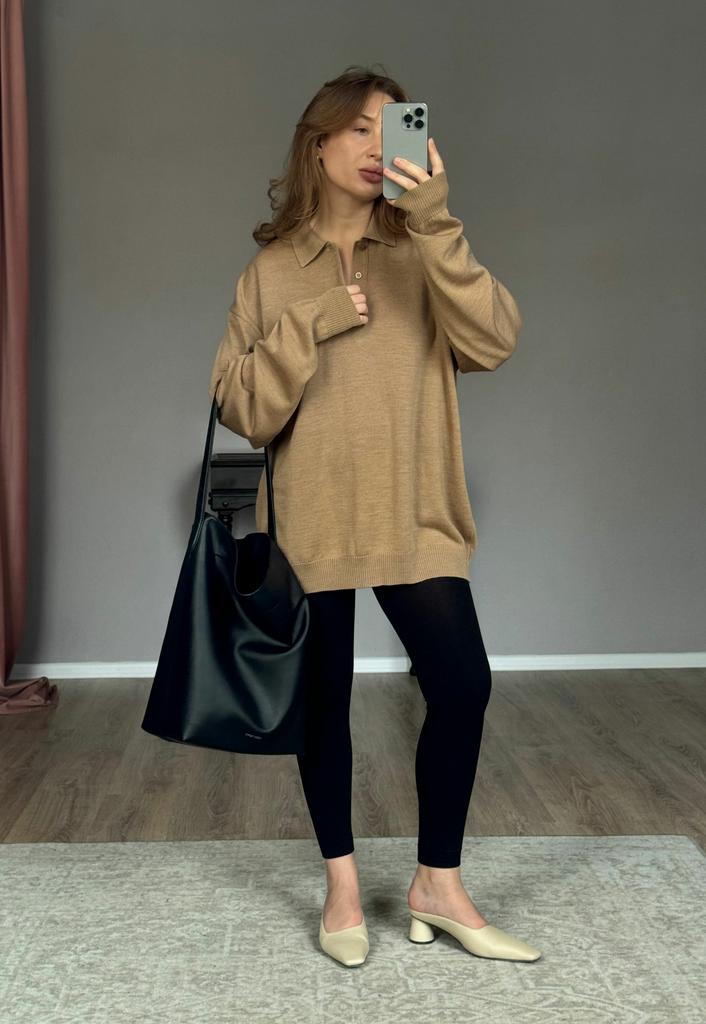 Поло из мериноса Marz