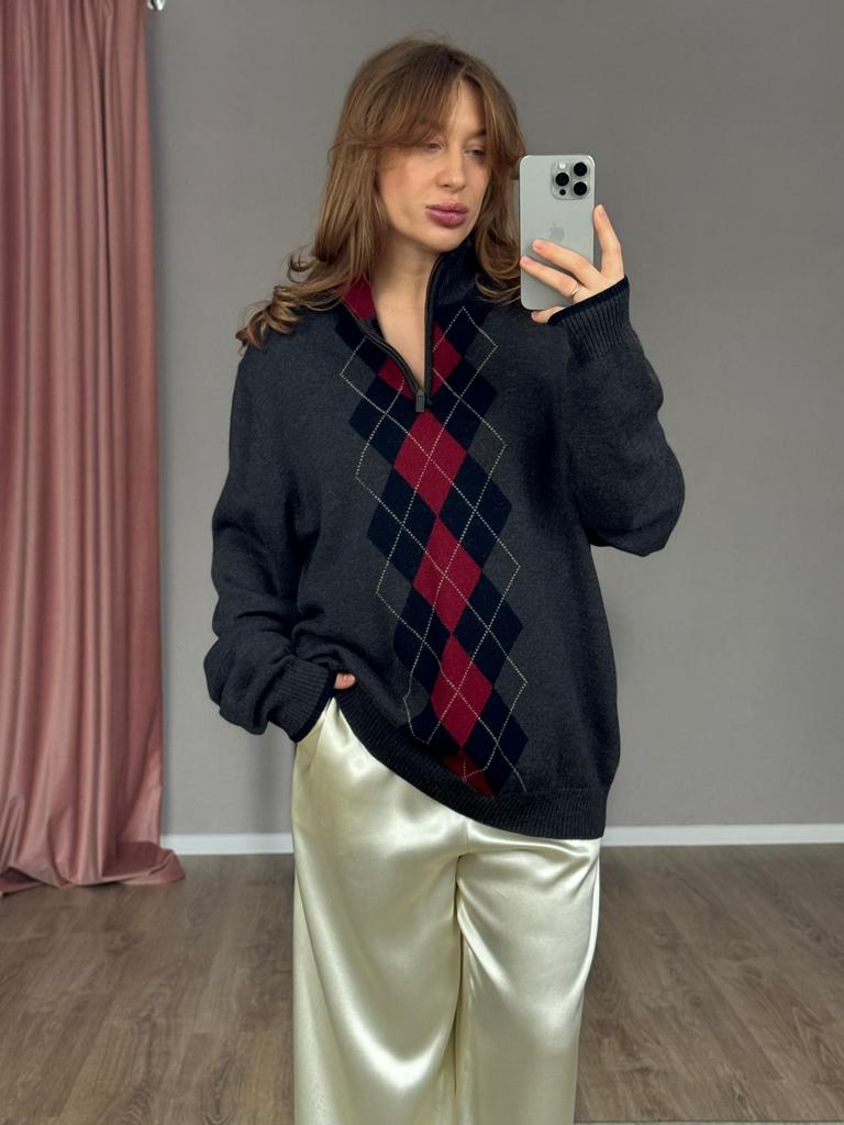 Свитер Brooks Brothers с принтом аргайл