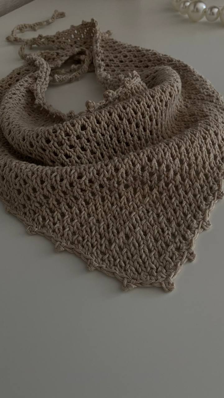 МК "Косынка Спицами & Крючком"