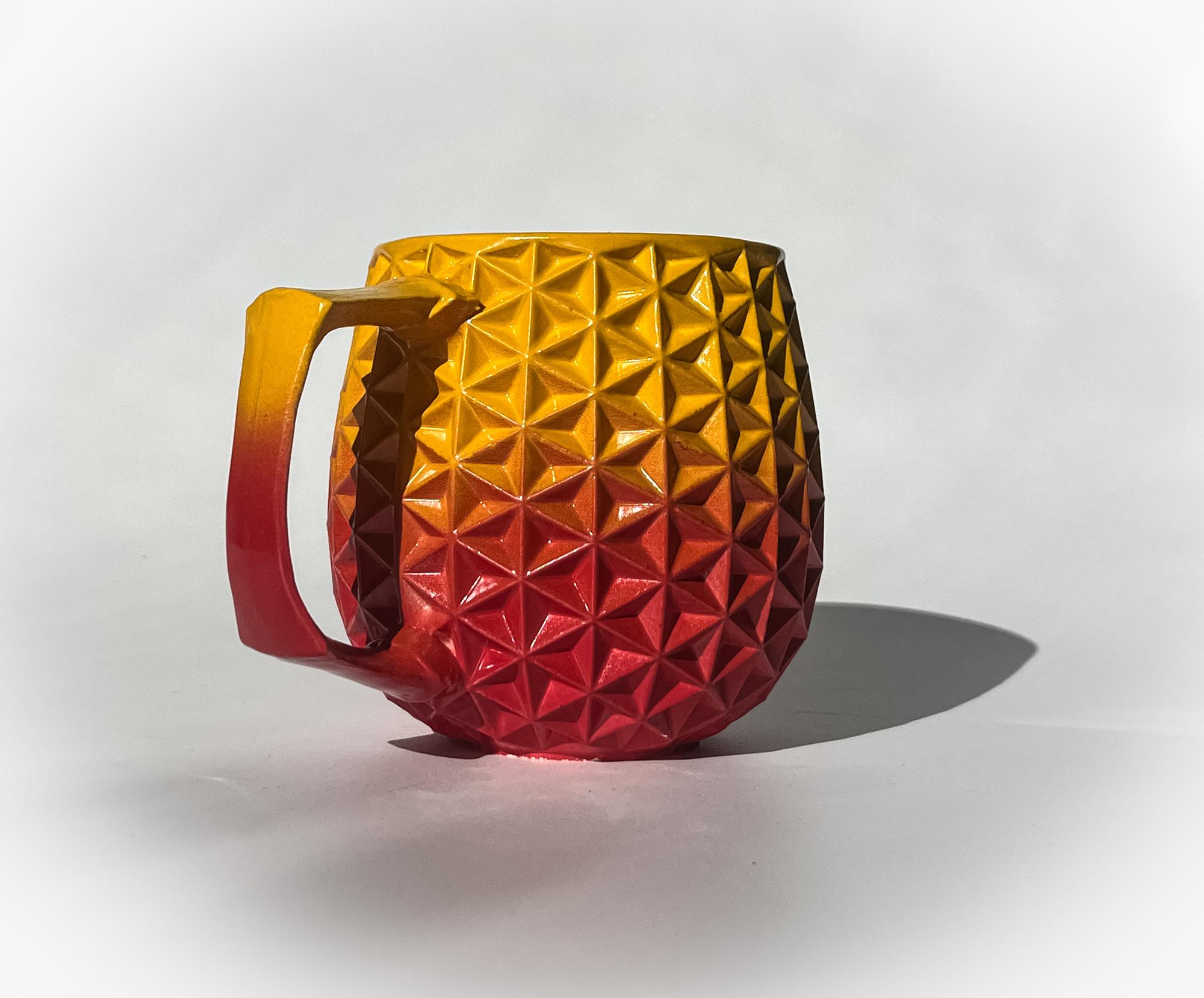 Красно-желтая бочка