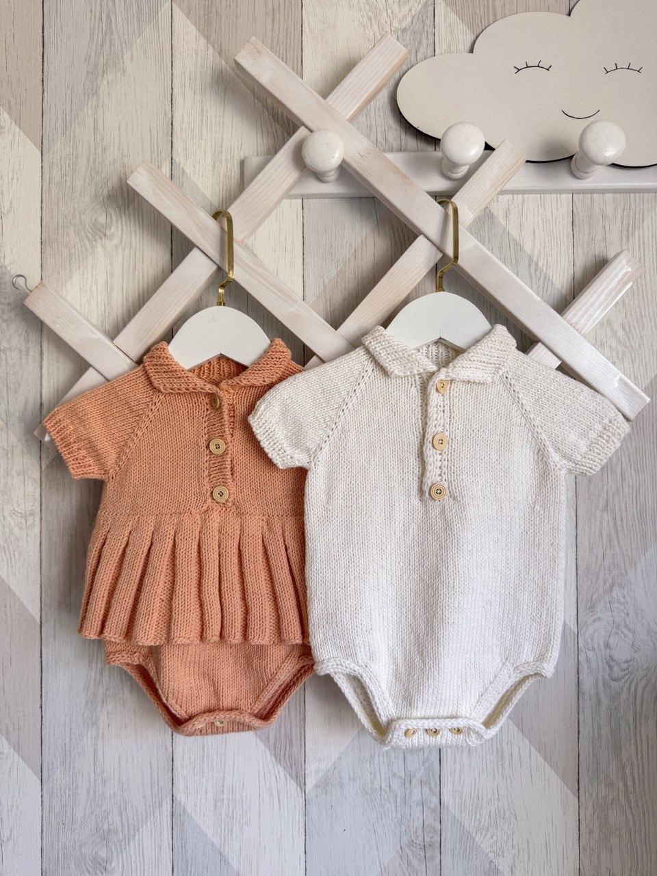 мастер-класс по вязанию боди baby_поло