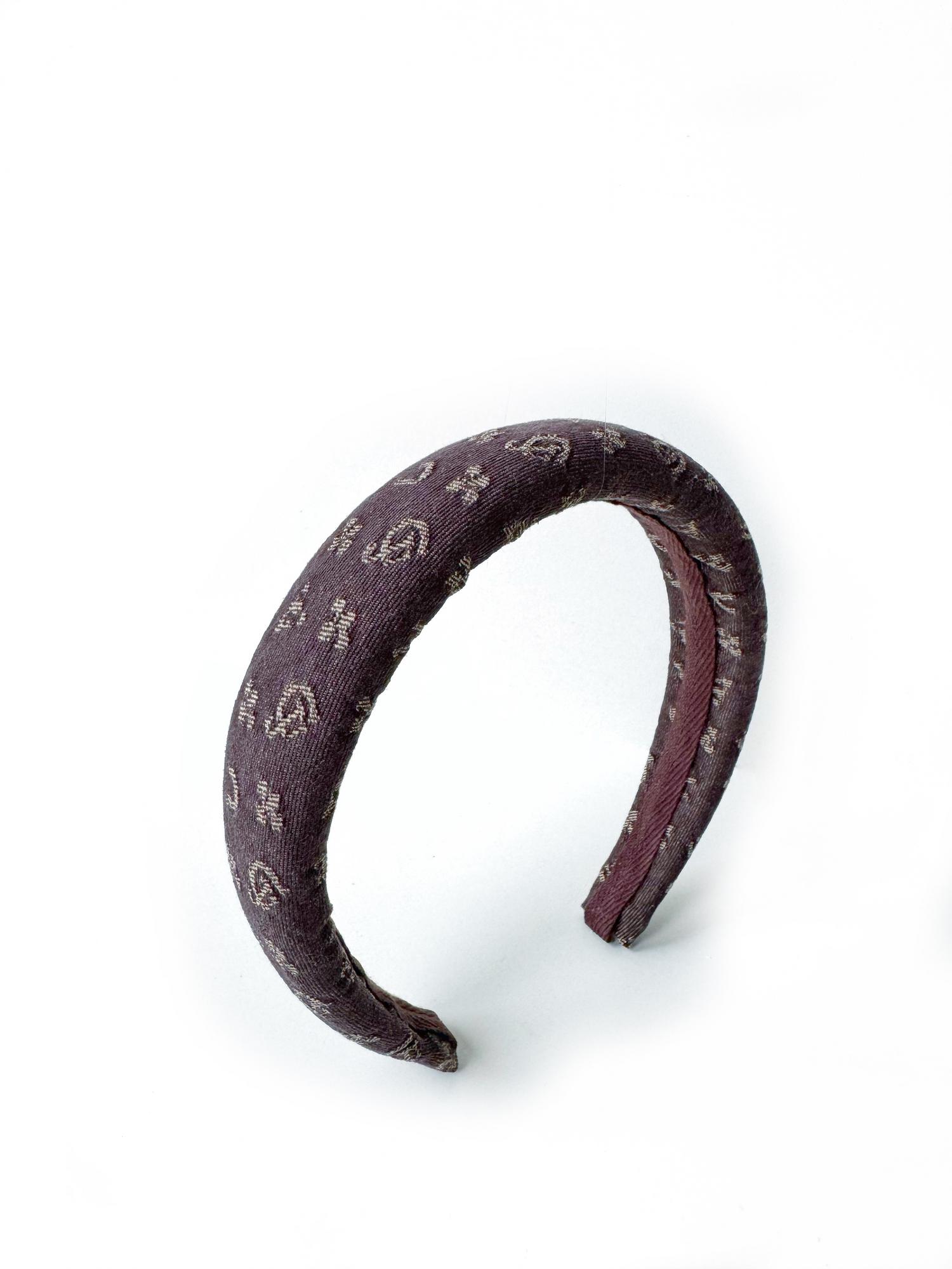Ободок для волос из жаккарда John Galliano круглый