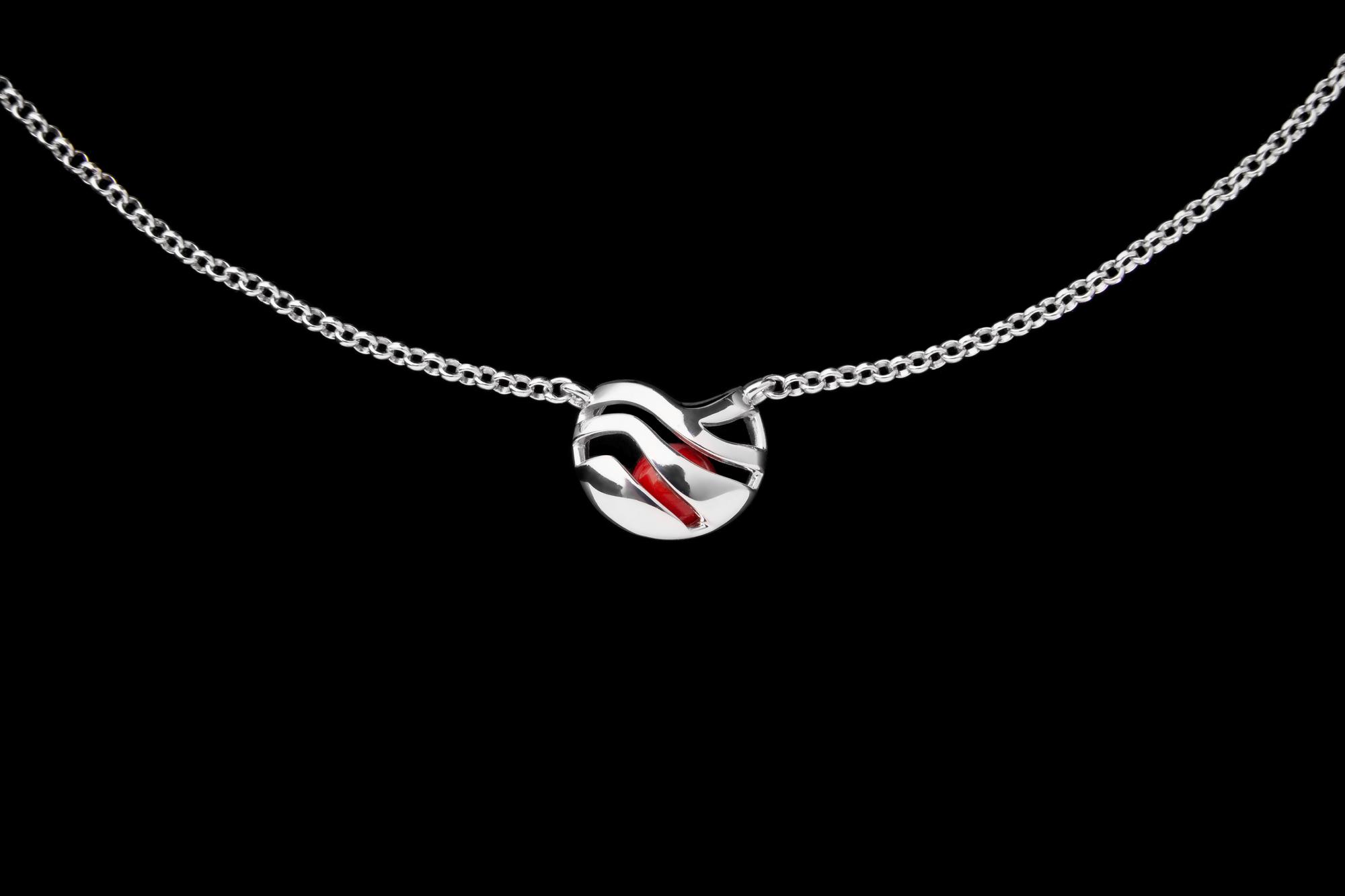 Coral Necklace — Midi