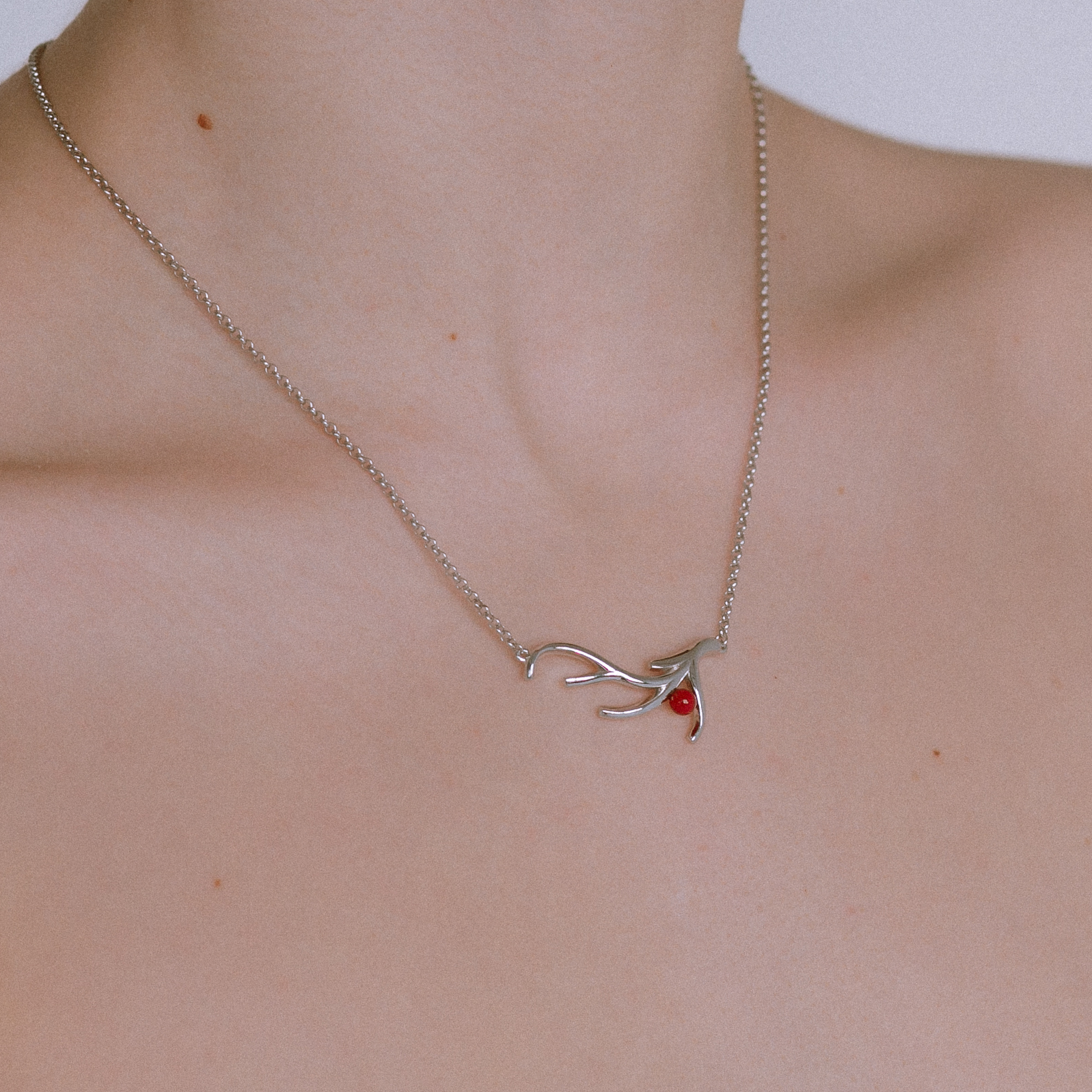 Coral Necklace  — Maxi