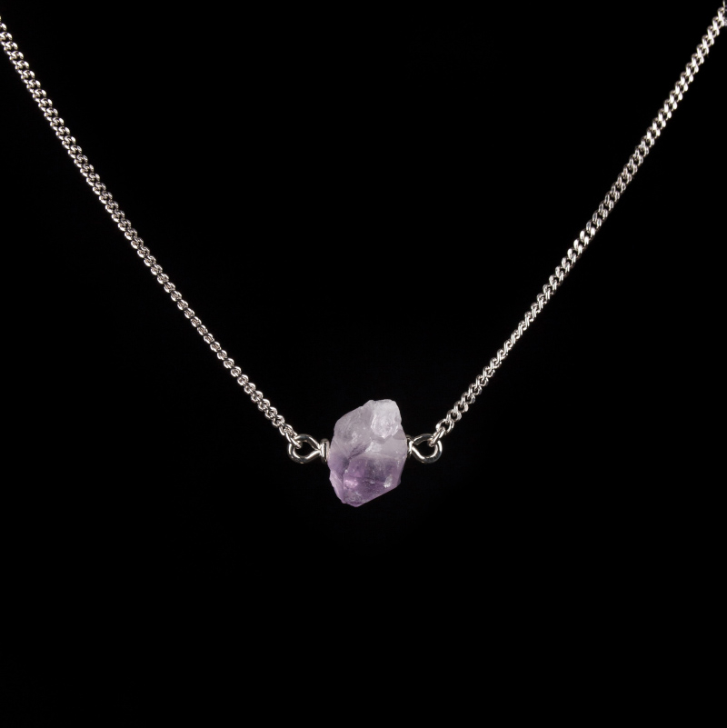 Amethyst Dew Pendant