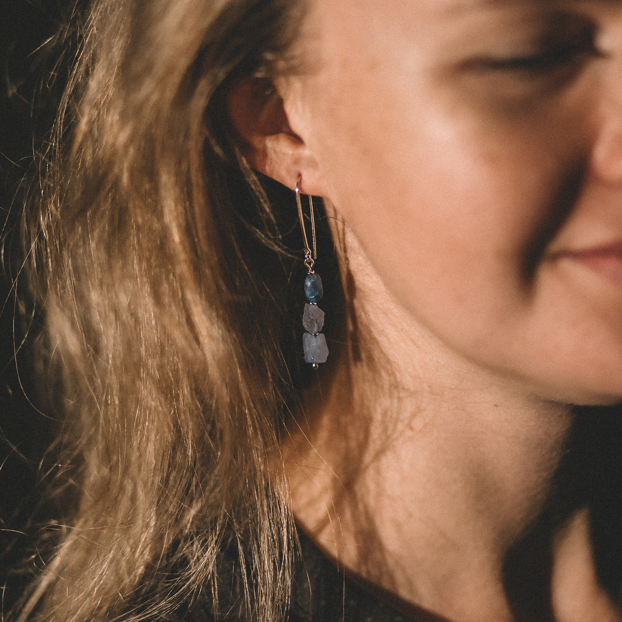 Earrings Melting Ice