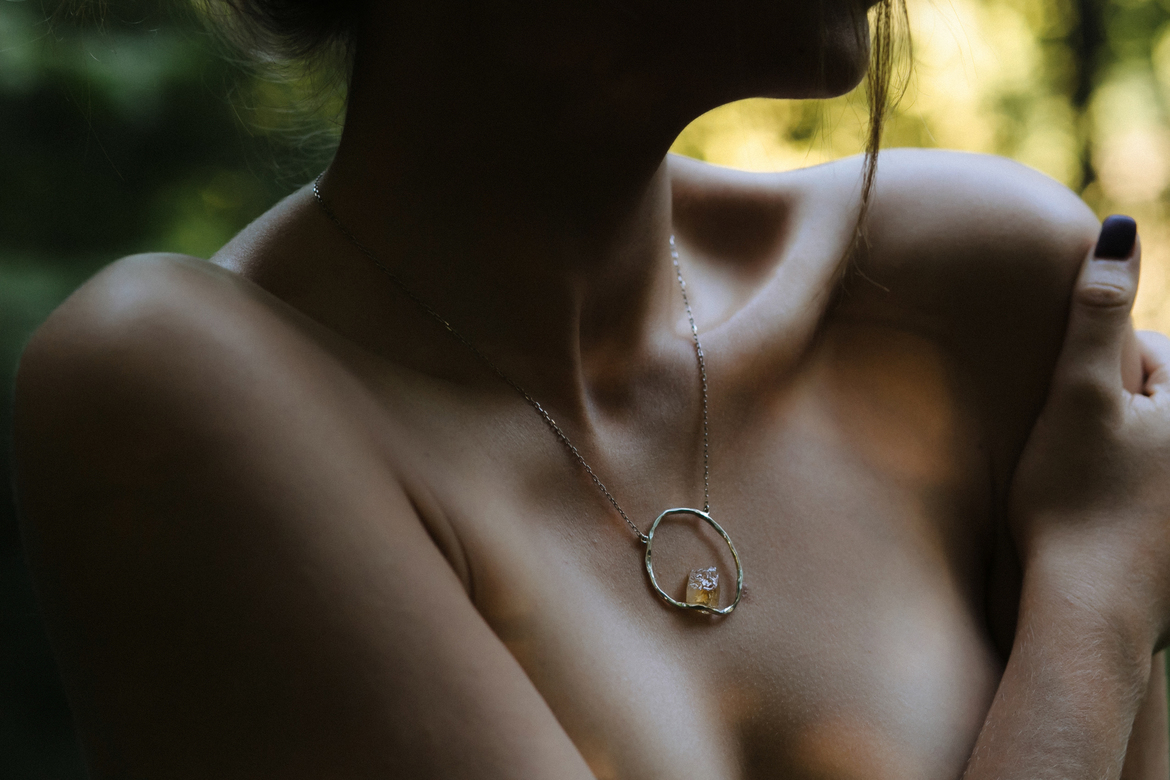 Necklace Wild Citrine