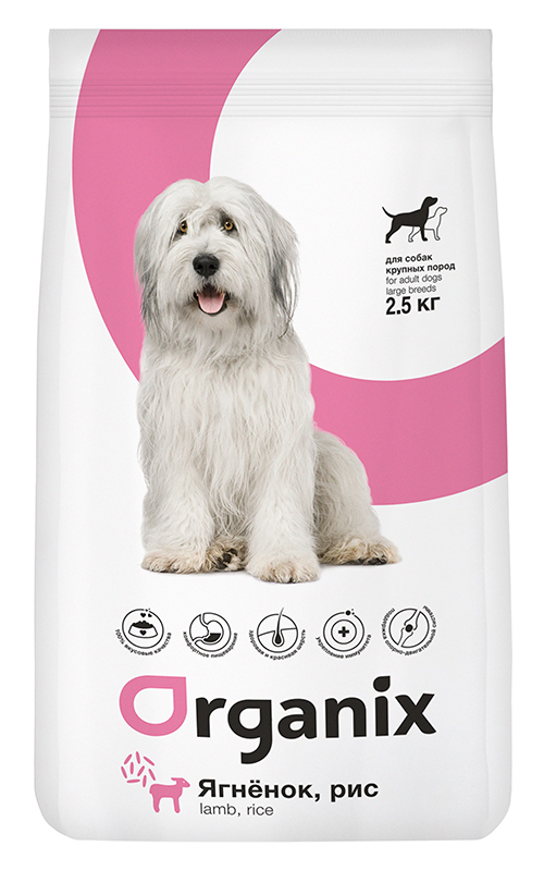 Для собак крупных пород с ягненком и рисом (Adult Large Dog Breeds Lamb and Rice)