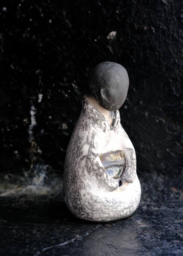 Гостья на чайной церемонии