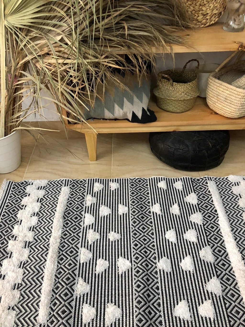 Ковёр из регенерированного хлопка 405