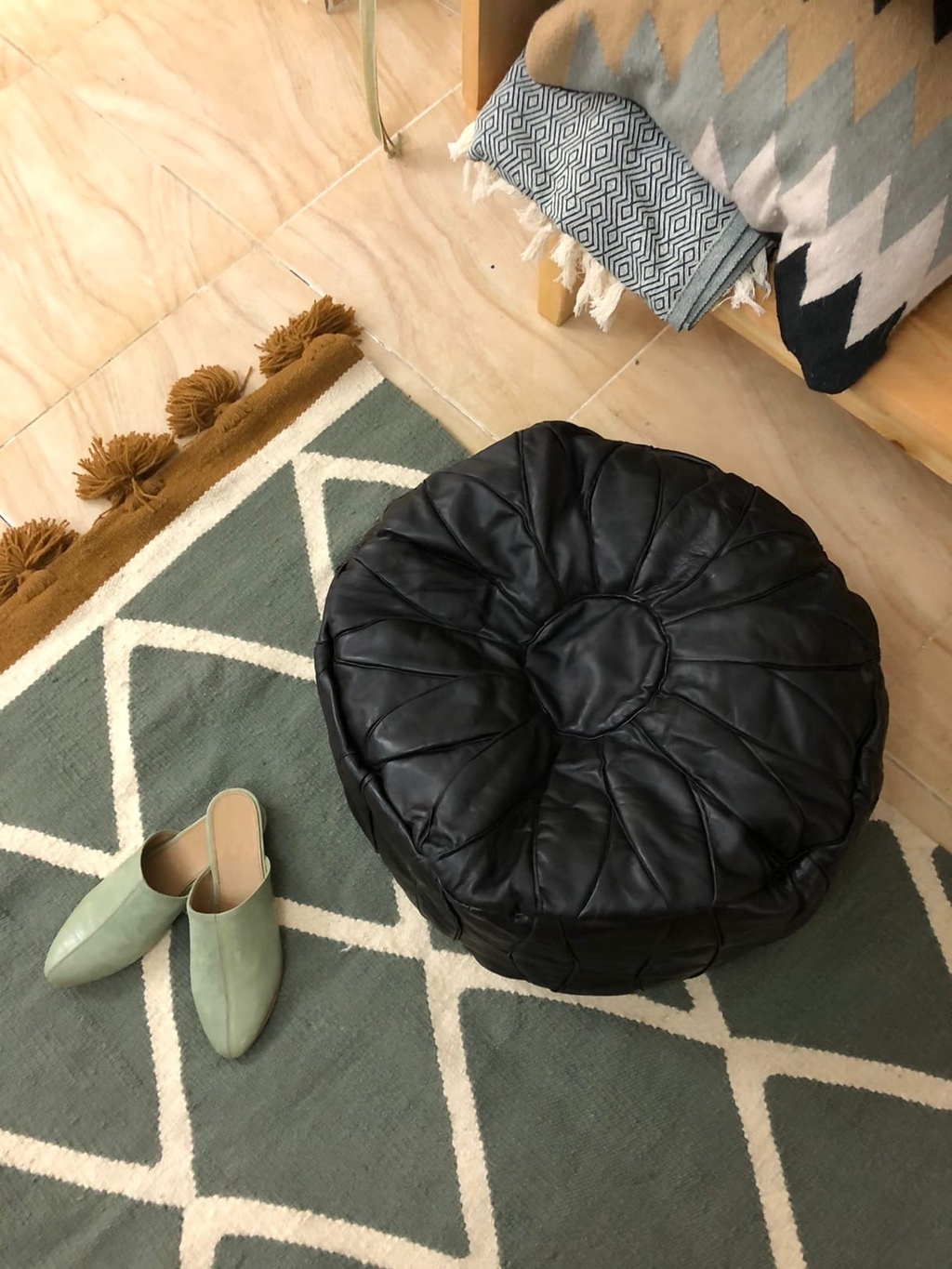 Пуф кожа овцы