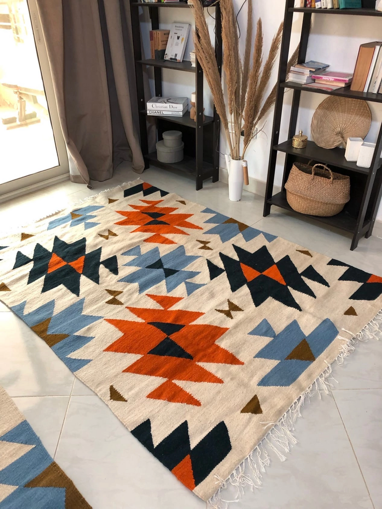 Шерстяной килим 200/150