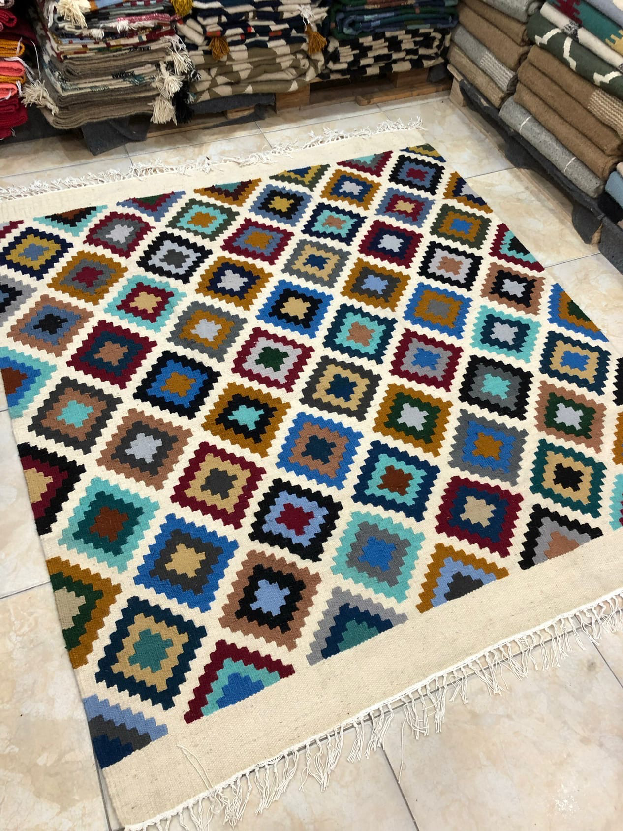 Шерстяной килим 190/160