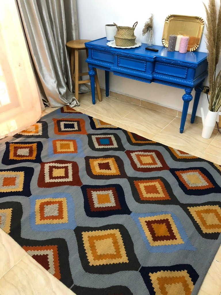 Шерстяной килим 185/150