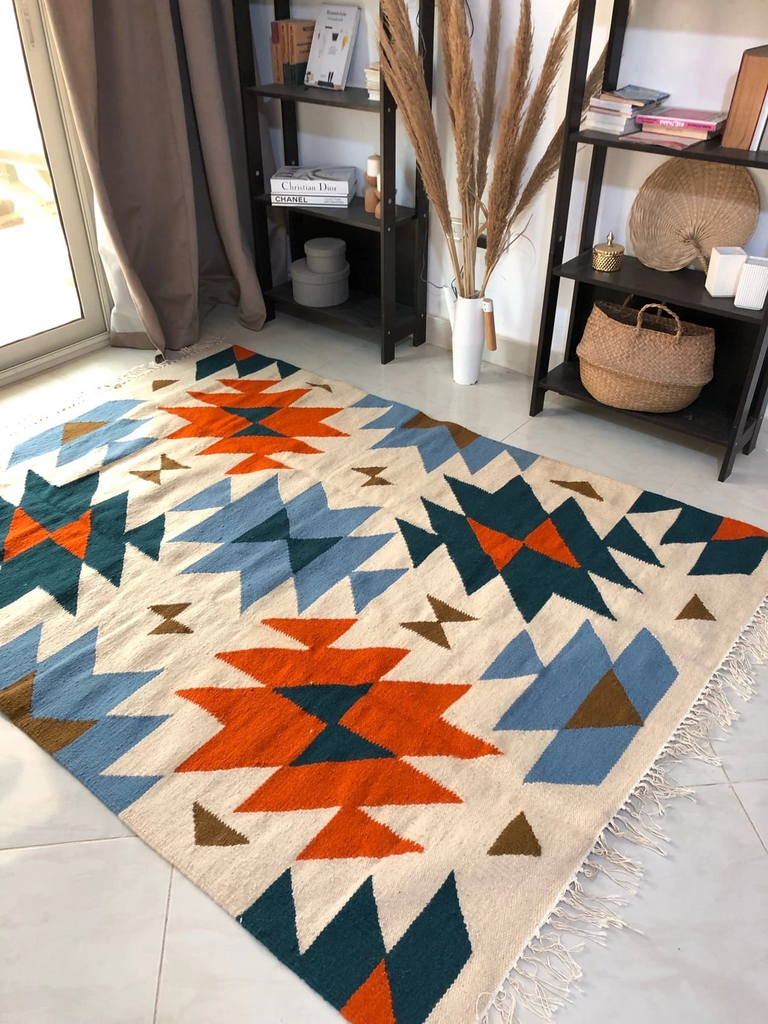 Шерстяной килим 200/150