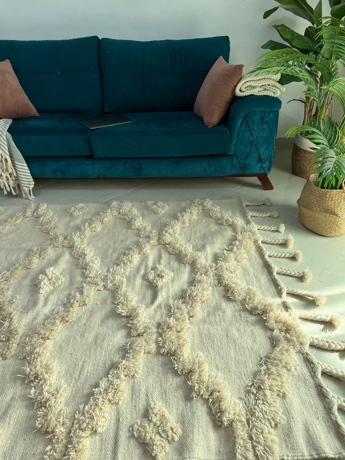 Шерстяной килим 200/150