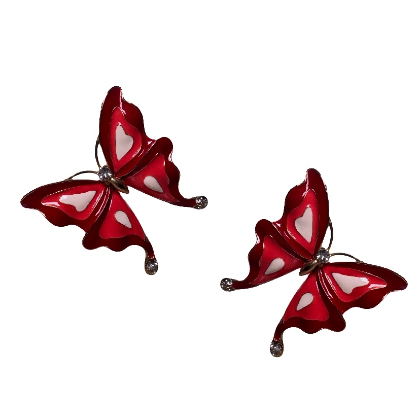 RED BUTTERFLIES