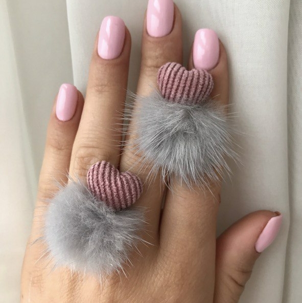 PINK FUR HEART