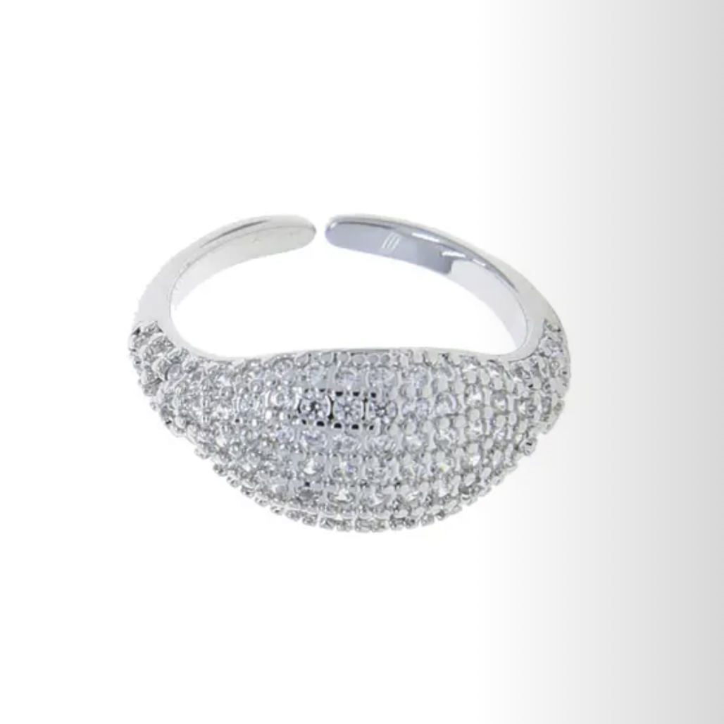 Кольцо на мизинец "КВАДРАТ"