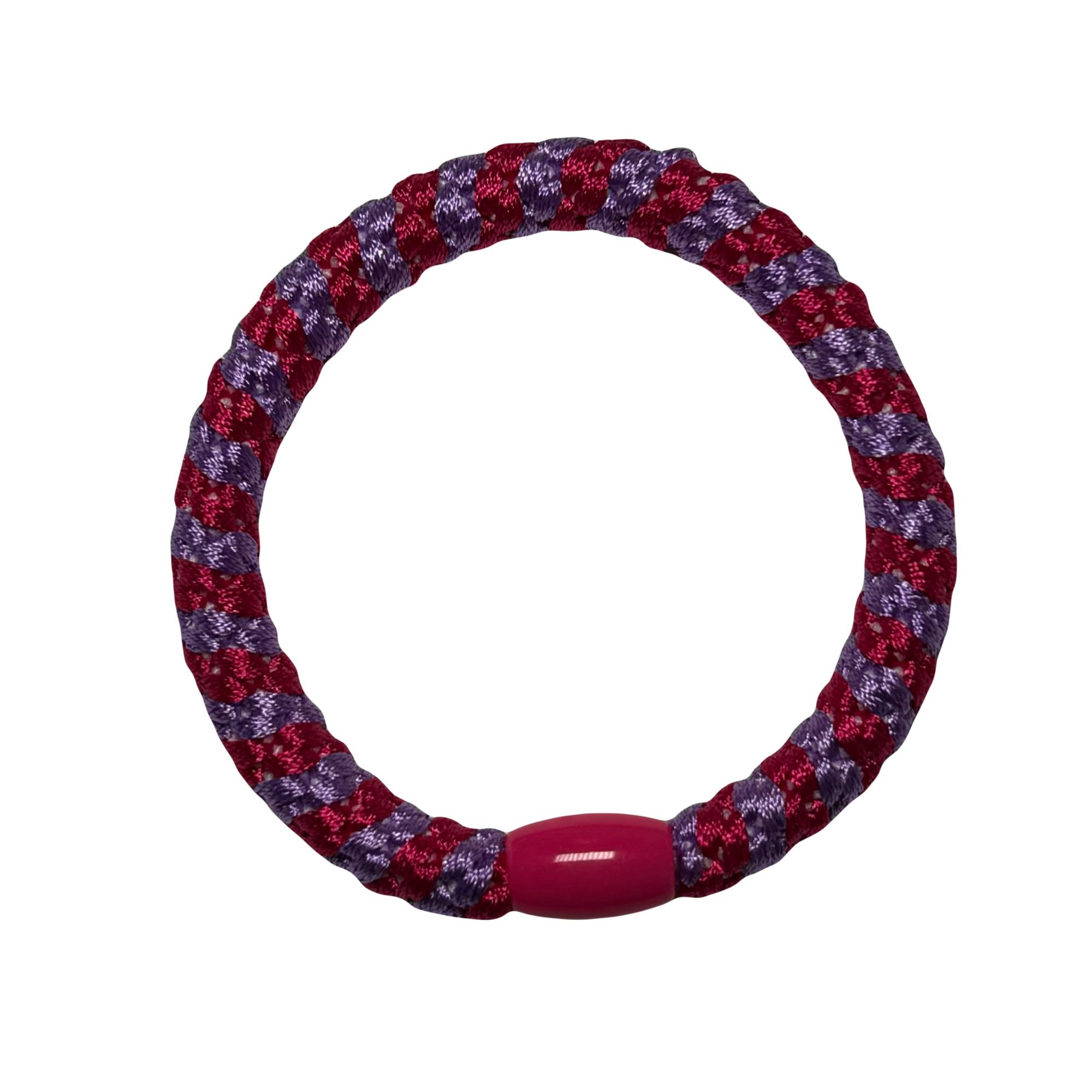 PINK AND PURPLE ELASTIC