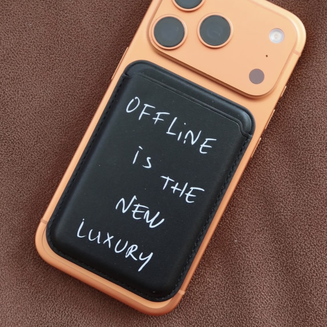 offline is a new luxury
