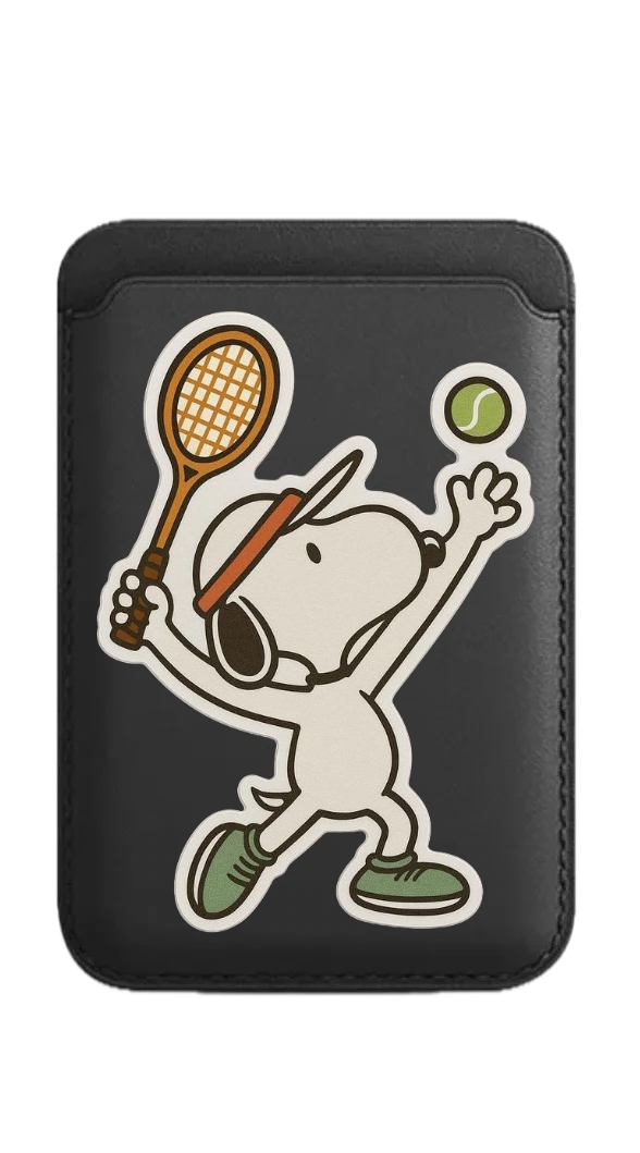 snoopy X tennis
