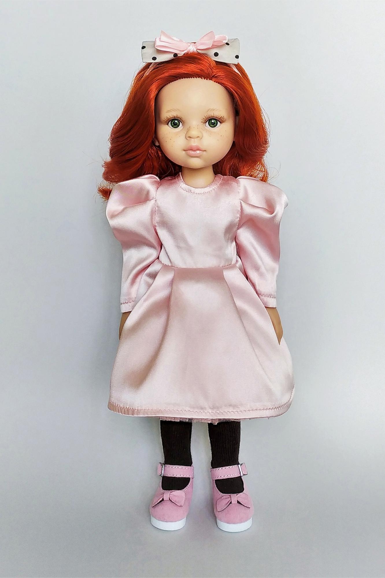 Кукла Кристи в розовом платье