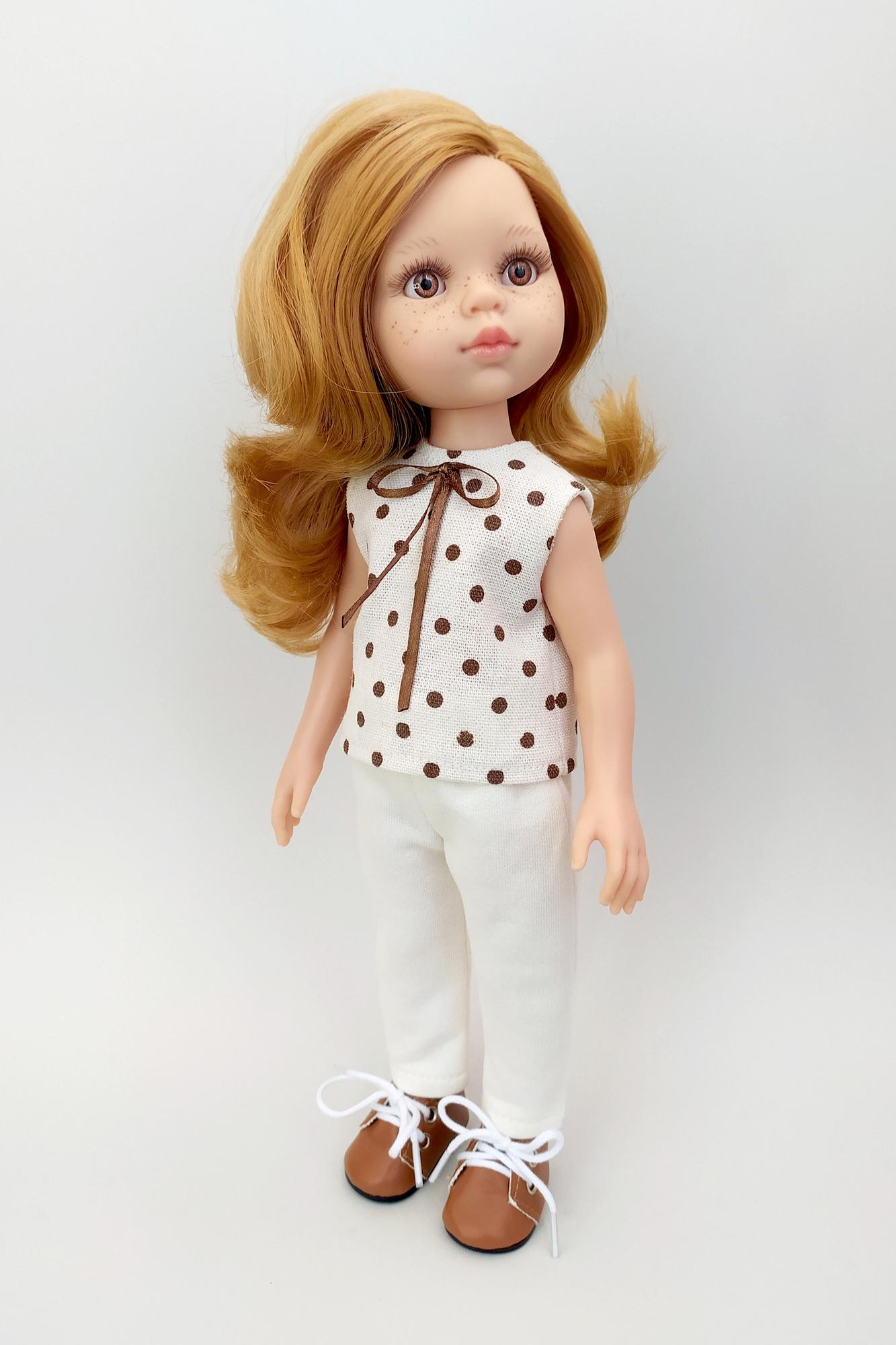 Кукла Даша в блузе и брюках