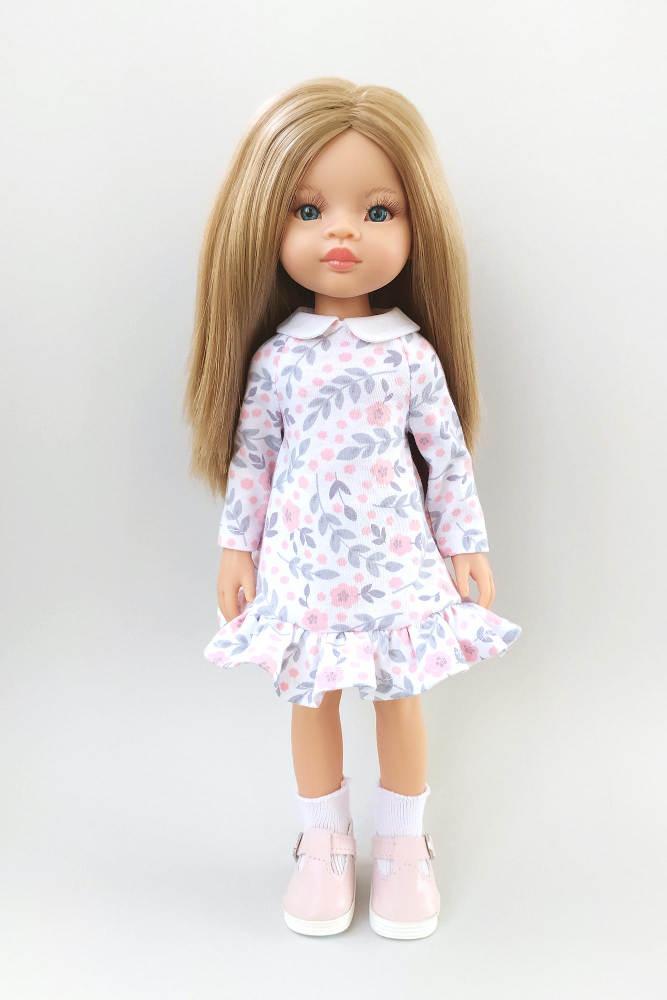 Маника 14763 в платье с воланом