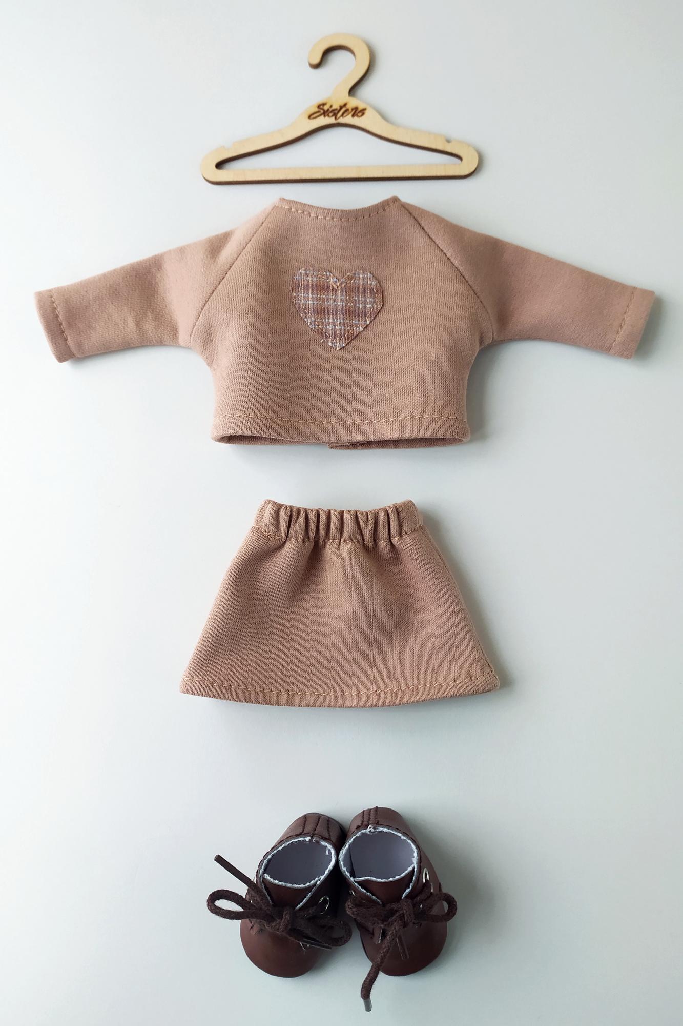 Одежда для кукол Паола Рейна костюм и ботинки