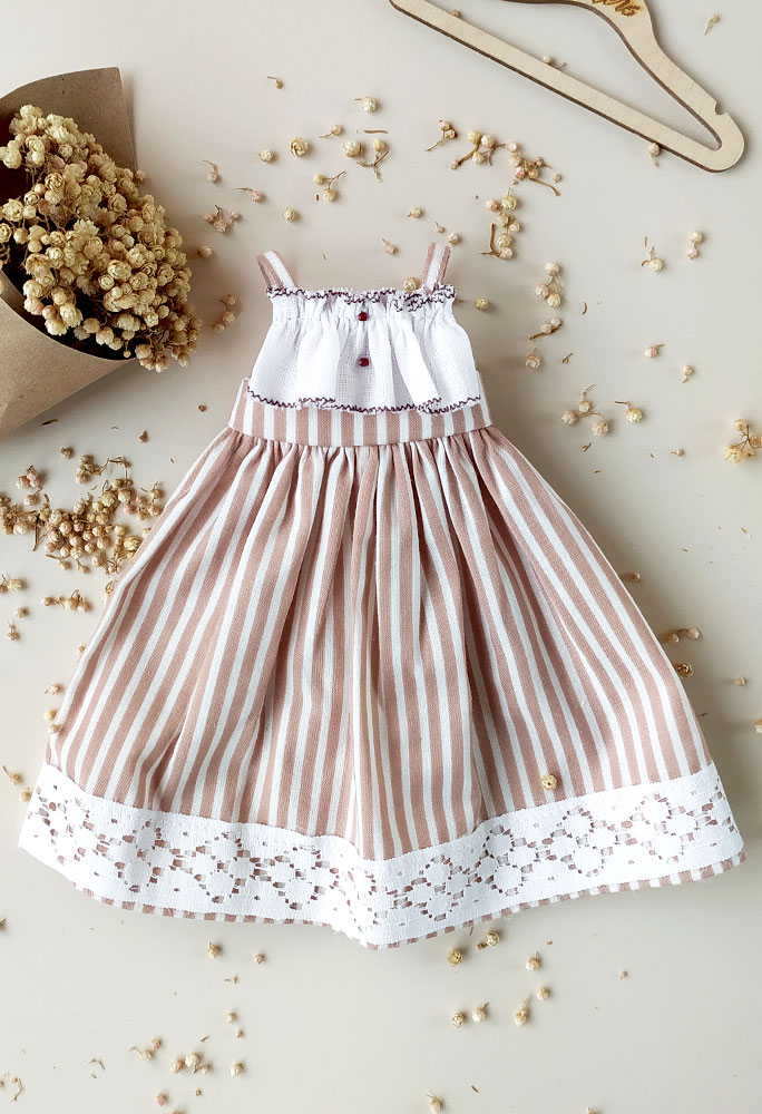 Сарафан в полоску