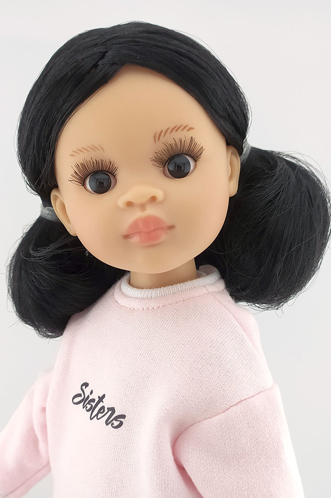 Кукла Нора 14857 в фирменном свитшоте