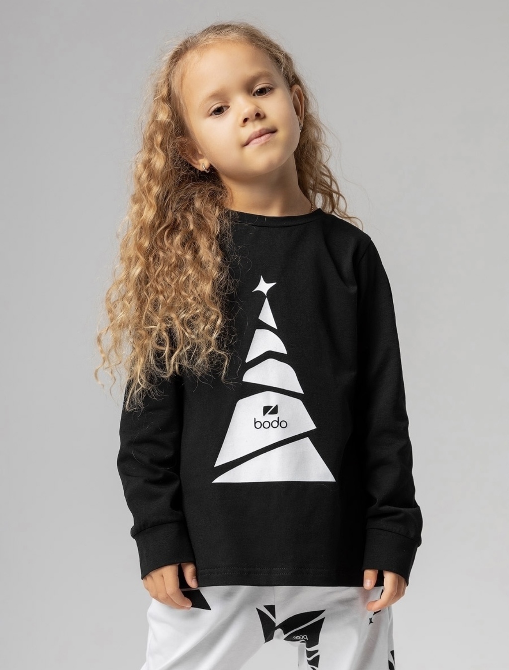 Лонгслив Bodo черный