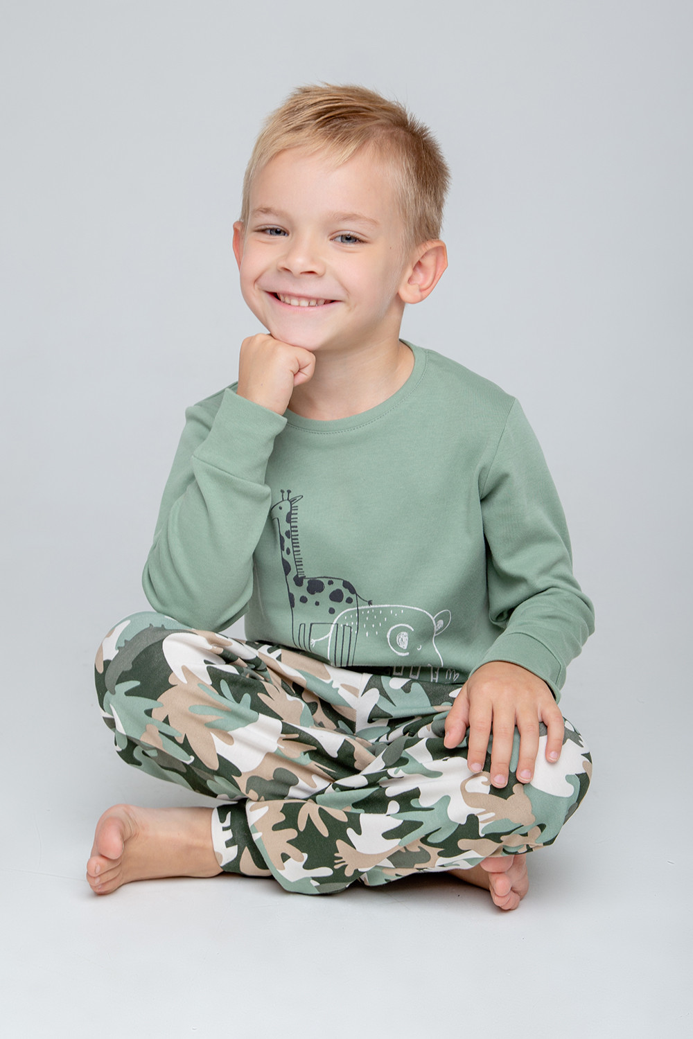 Пижама Crockid милитари