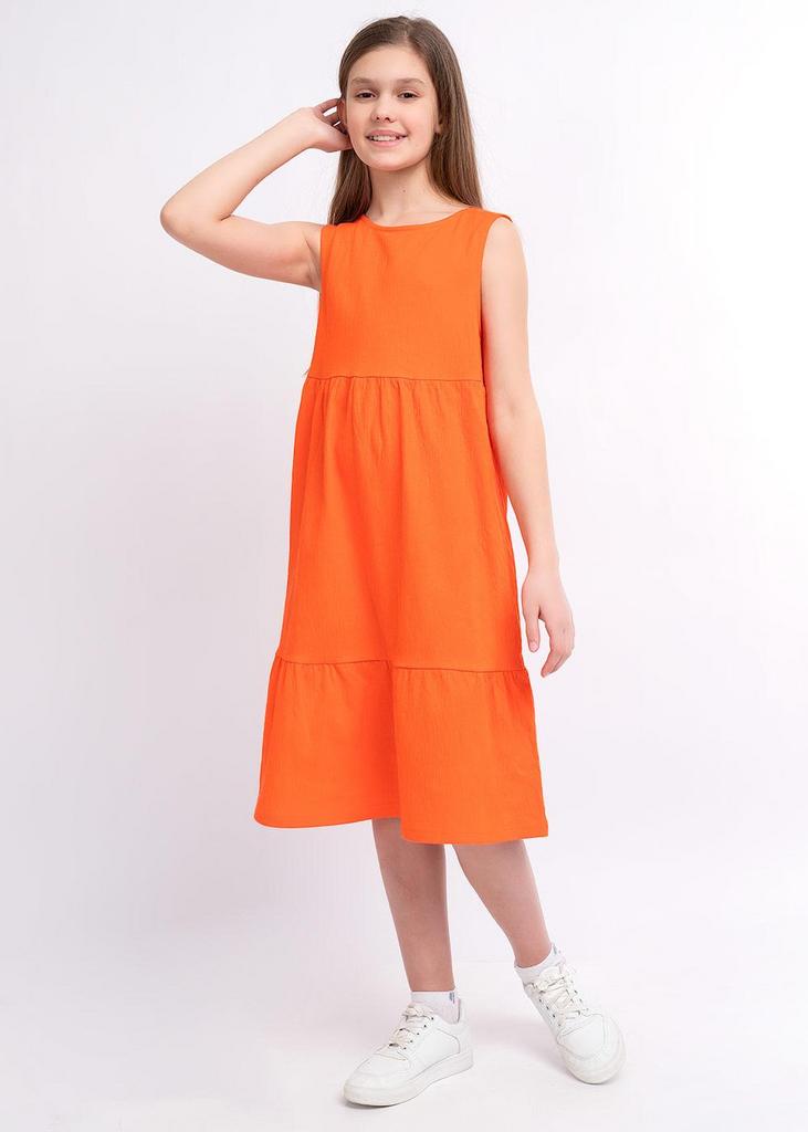 Платье Clever оранжевое