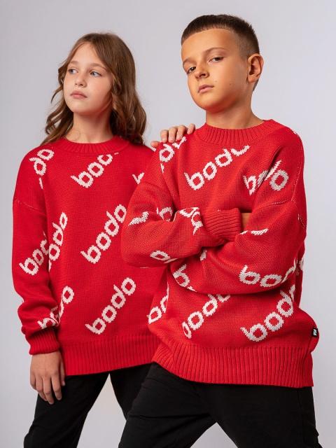 Свитер Bodo красный