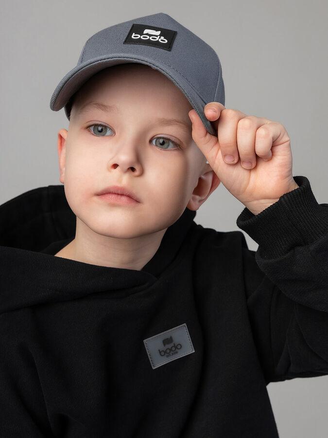 Бейсболка Bodo серый