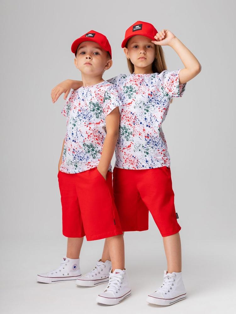 Шорты Bodo красный