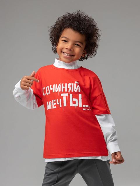 Футболка  BODO-красный