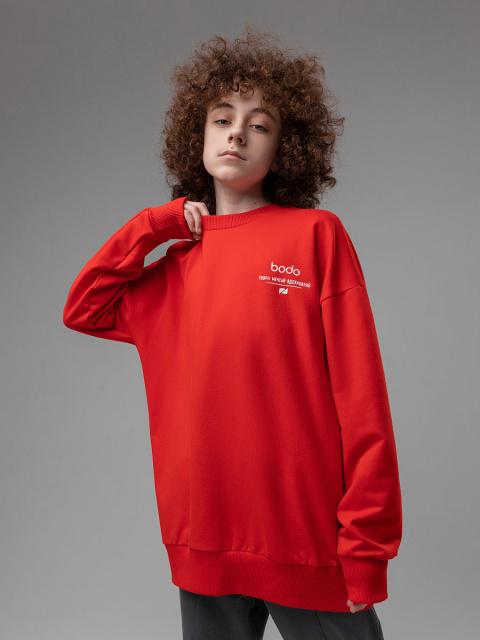 Свитшот Bodo красный