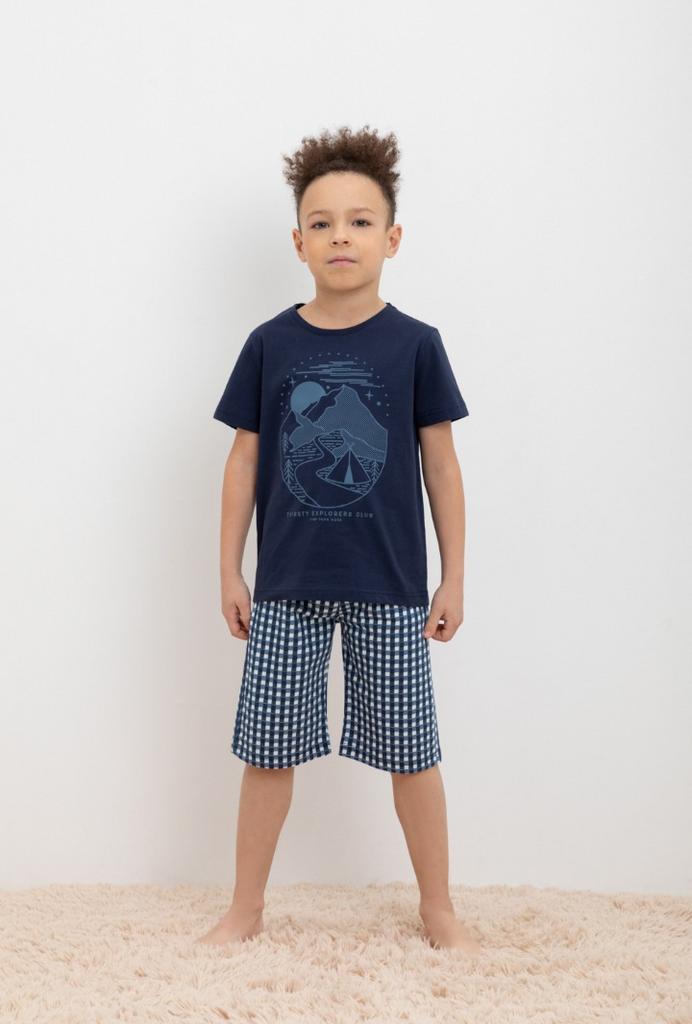 Пижама Crockid-синий