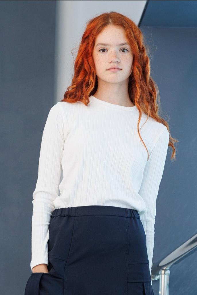 Лонгслив Balloven-белый