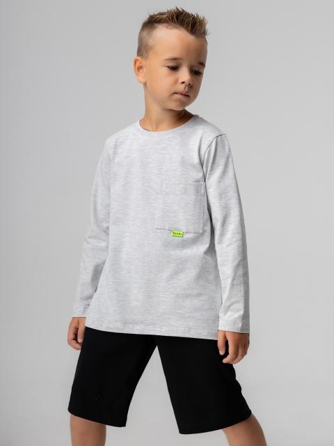 Лонгслив Bodo-серый