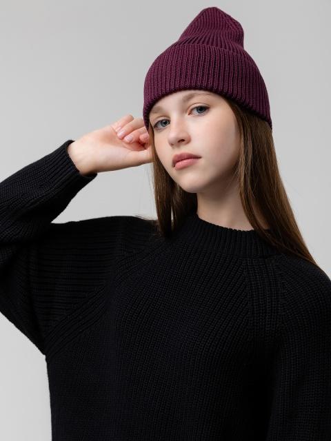Шапка Bodo-бордо