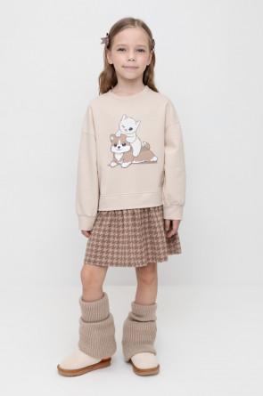 Платье Crockid - беж