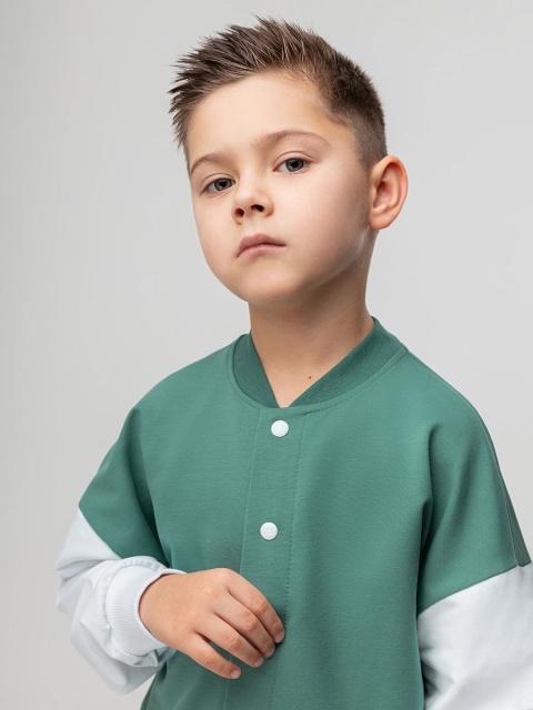 Бомбер Bodo-зеленый