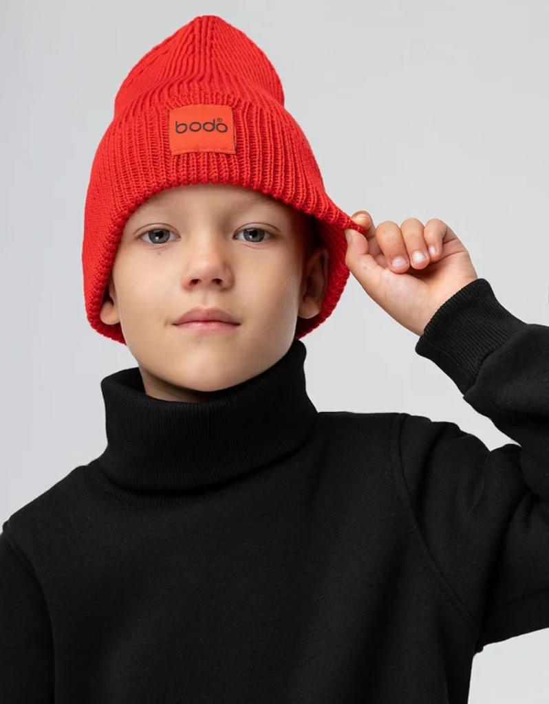 Шапка Bodo красный