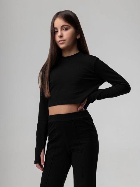 Лонгслив Bodo-черный