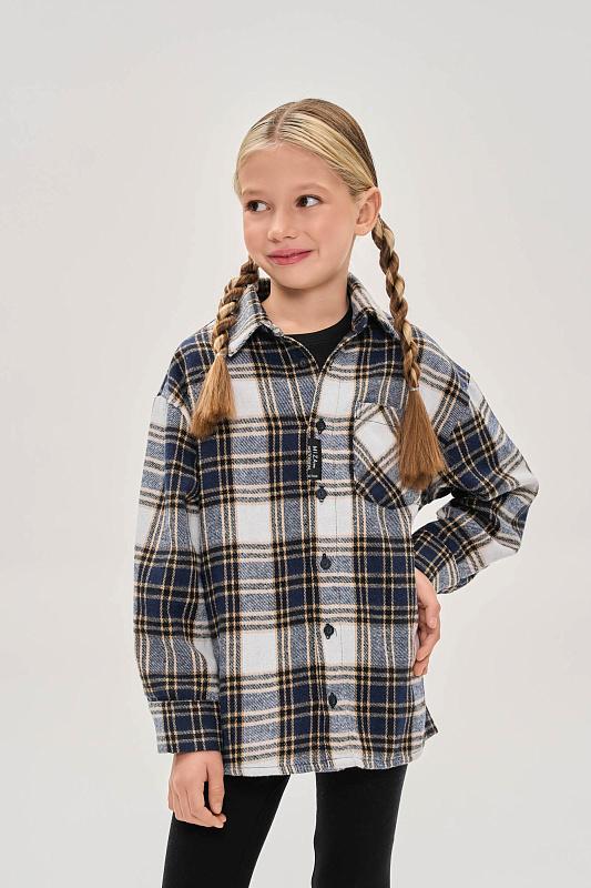 Рубашка Miza-синий