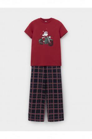 Пижама Crockid-вишня